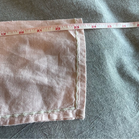 Old Navy Linen Tunic, Pink Tunic Top, Linen Shirt, Light Pink Top, 2000s, Small - Picture 13 of 13